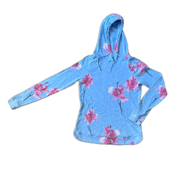 Joules, Floral Pullover Lightweight Summer Hoodie (Woman’s Size S?) - Picture 1 of 6